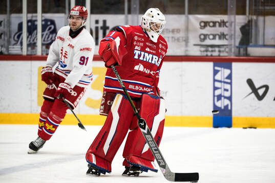 Timrås målvakt Max Larsson