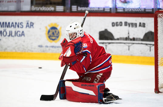 Timrås målvakt Max Larsson