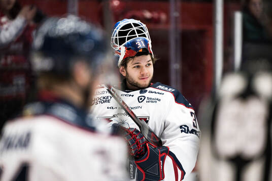 Linköpings målvakt Jesper Myrenberg