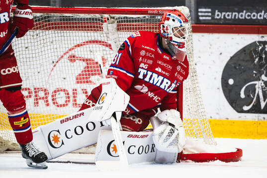Timrås målvakt Tim Juel