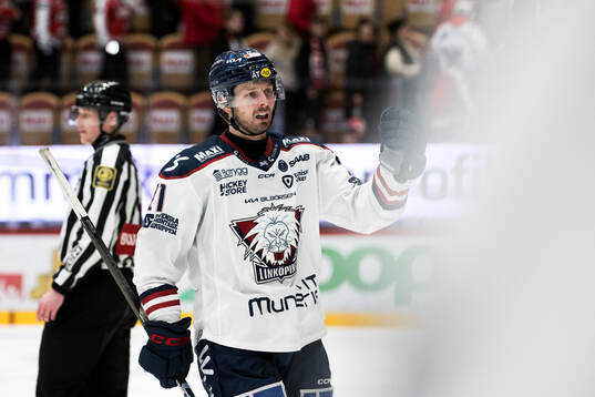 Linköpings Christoffer Ehn jublar