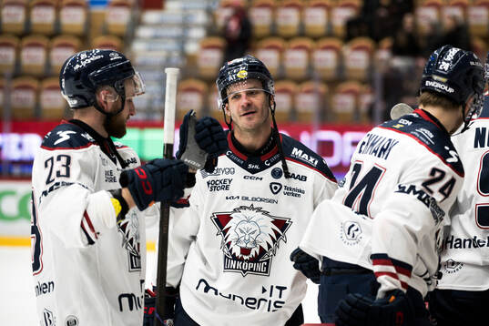 Linköpings Lance Bouma jublar