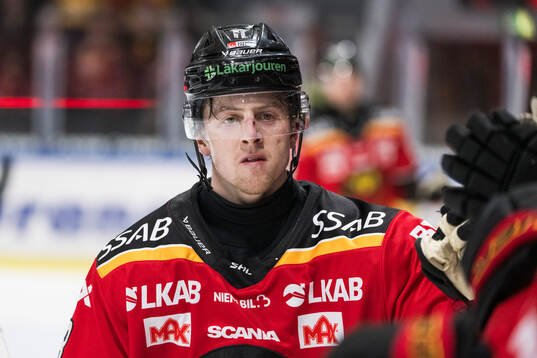Luleås Jesper Sellgren jublar