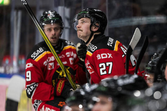 Luleås Oskari Laaksonen deppar