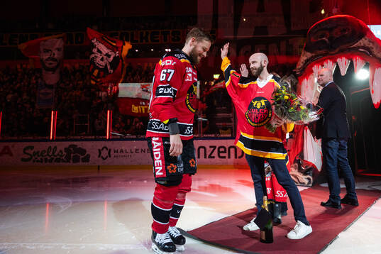 Luleås förre målvakt David Rautio hyllas
