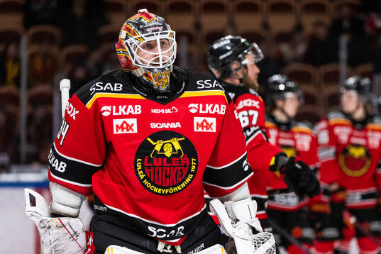 Luleås målvakt Joel Lassinantti