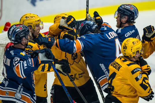 Skellefteås Pär Lindholm och Växjös Keegan Lowe