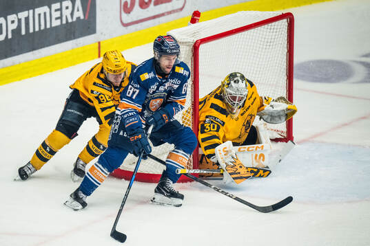 Skellefteås Rickard Hugg och Växjös Robert Rosén och