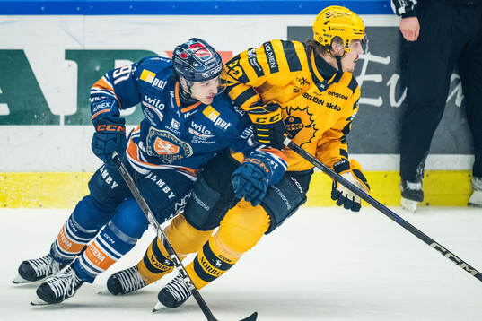 Växjös Felix Robert och Skellefteås Jonathan Johnson