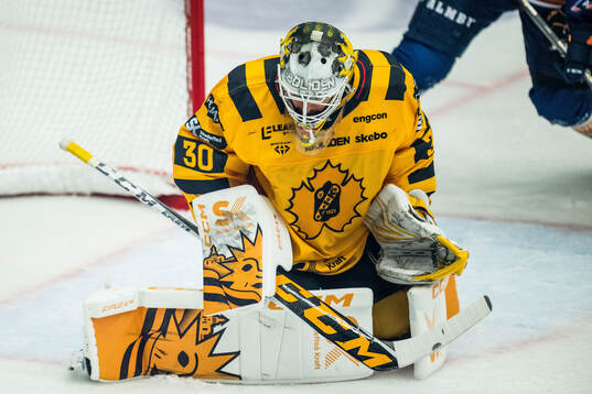 Skellefteås målvakt Gustaf Lindvall