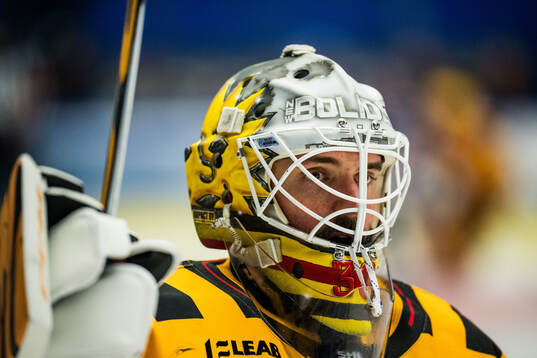 Skellefteås målvakt Gustaf Lindvall
