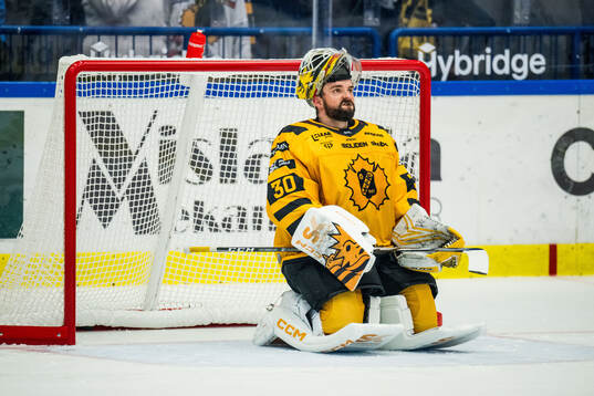 Skellefteås målvakt Gustaf Lindvall