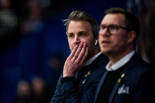 Skellefteås assisterande tränare Pontus Petterström