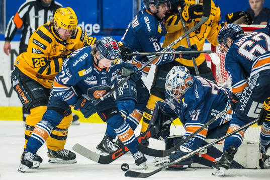Skellefteås Anton Heikkinen och Växjös Karl Henriksson