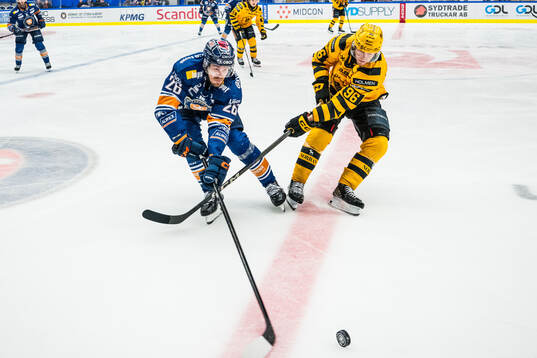 Växjös Emil Larsson och Skellefteås Rickard Hugg