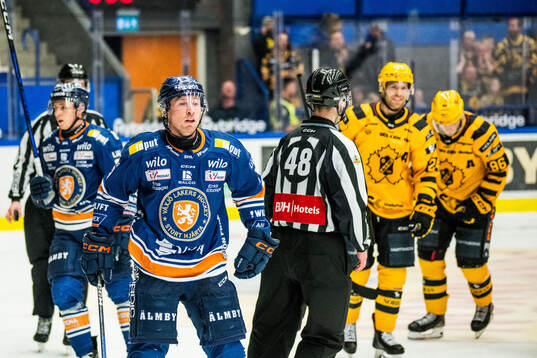 Växjös Dylan McLaughlin deppar