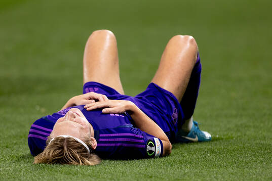 Tobias Gulliksen of Djurgården in pain