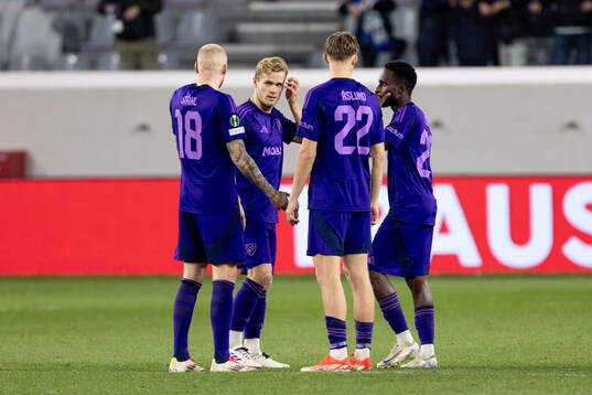 Rasmus Schuller and Tokmac Nguen of Djurgården