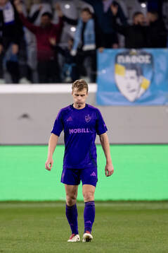 Rasmus Schuller of Djurgården looks dejected