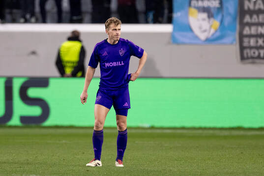 Rasmus Schuller of Djurgården looks dejected
