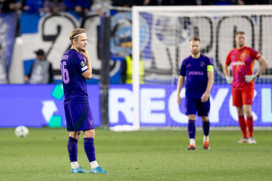 Tobias Gulliksen of Djurgården looks dejected