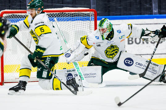 Björklövens målvakt Joona Voutilainen