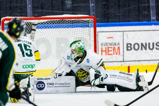 Björklövens målvakt Joona Voutilainen