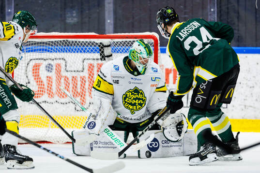 Björklövens målvakt Joona Voutilainen