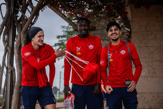 Ervin Gigovic, Ebrima Bajo och Baker Amer