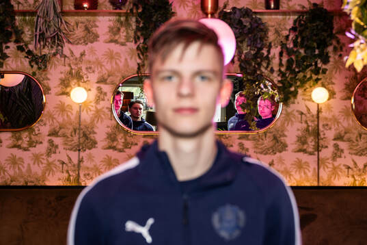 Helsingborgs Lukas Kjellnäs, Simon Bengtsson, Benjamin