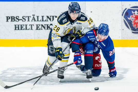 Södertäljes Adam Hesselvall och Oskarshamns Gustaf