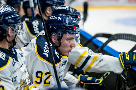 Södertäljes Albert Wikman deppar