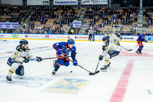 Södertäljes Miikka Pitkänen och Oskarshamns Lukas