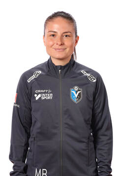 Växjös assisterande tränare Matilda Bergstrand