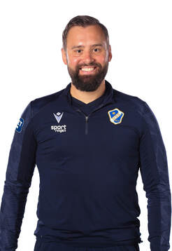Halmstads assisterande tränare Adam Larsson