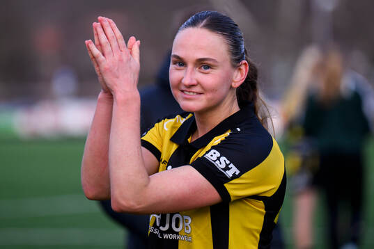 Hammarbys Vilde Hasund jublar