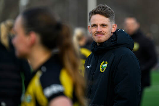 Hammarbys assisterande tränare William Strömberg