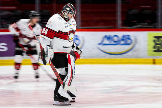 Malmö Redhawks målvakt Marek Langhamer
