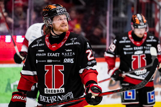 Örebros Linus Arnesson deppar