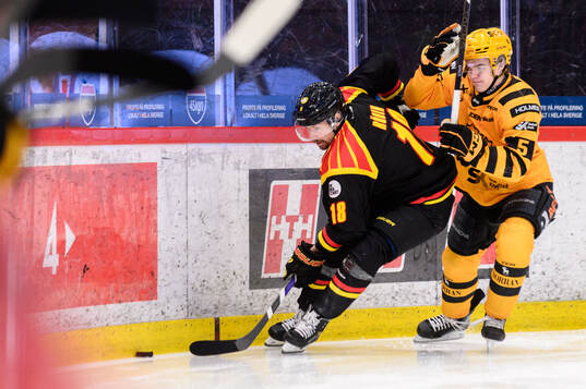 Brynäs Anton Rödin och Skellefteås Axel Sandin Pellikka