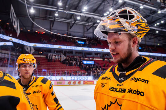 Skellefteås målvakt Linus Söderström
