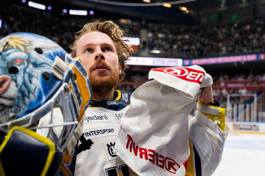 HV71s målvakt Hugo Alnefelt