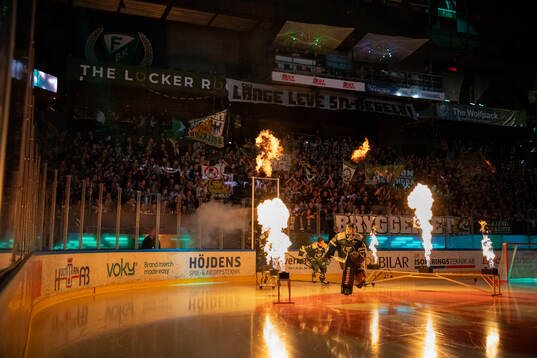 Färjestads målvakt Anders Lindbäck