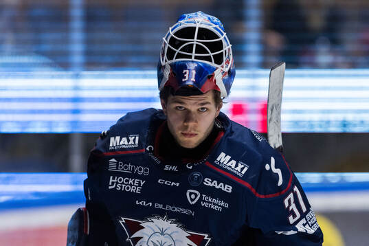 Linköpings målvakt Jesper Myrenberg