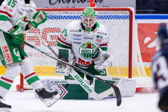 Rögles målvakt Arvid Holm