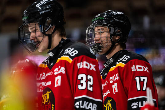 Luleås William Håkansson och Jakob Ihs Wozniak