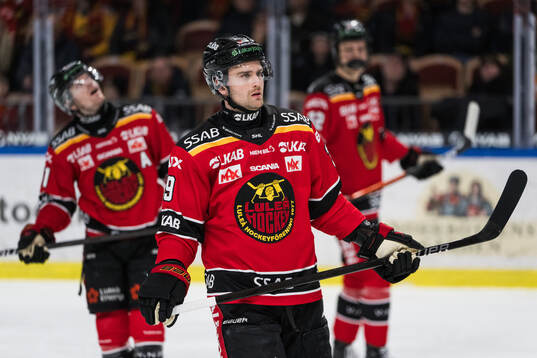 Luleås Pontus Själin deppar