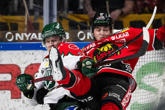 Frölundas Arttu Ruotsalainen och Luleås Jesper Sellgren