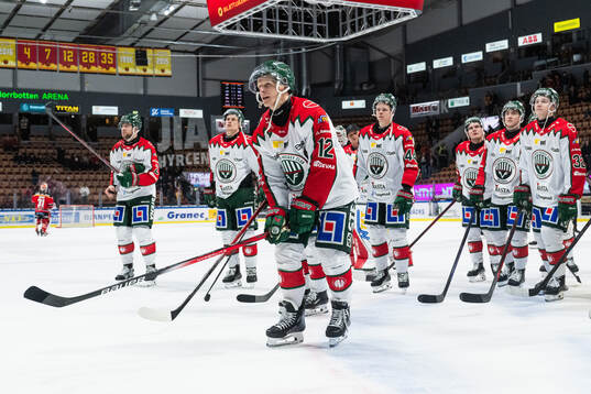 Frölundas Max Friberg jublar
