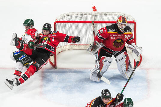 Frölundas Arttu Ruotsalainen, Luleås Jesper Sellgren och